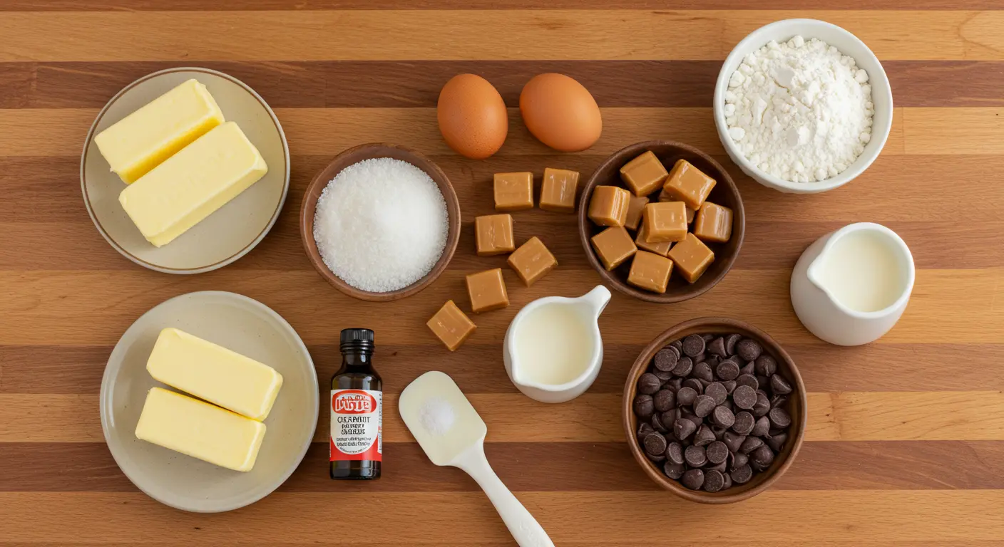 twix cookies ingredients